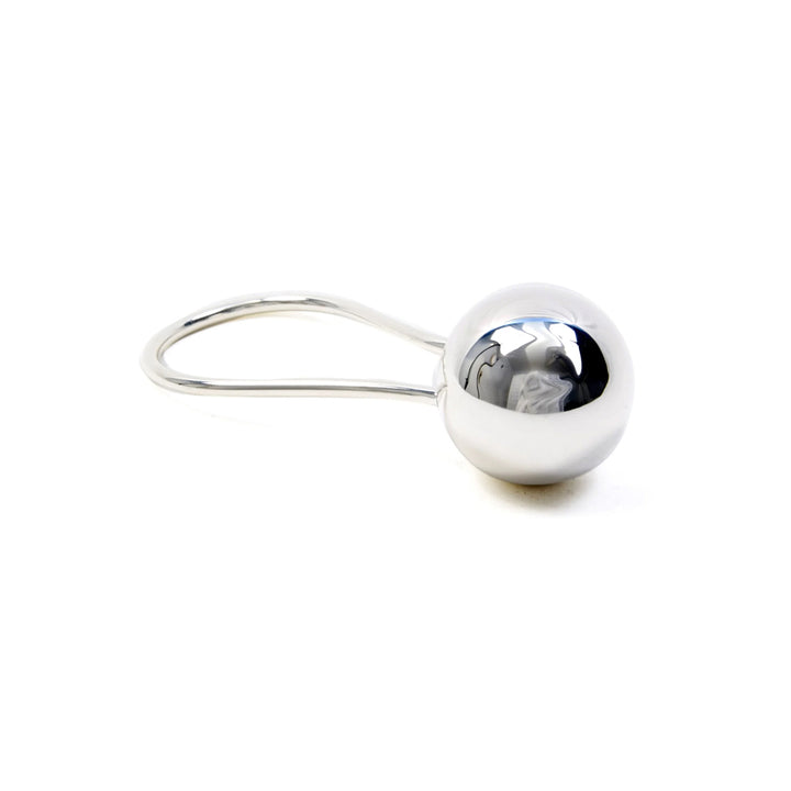 Areaware Harmonyball Silber Rassel mit Griff