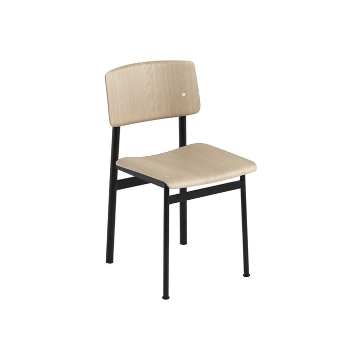 Einzelstücke muuto Loft Chair Stuhl oak/black 4er Set