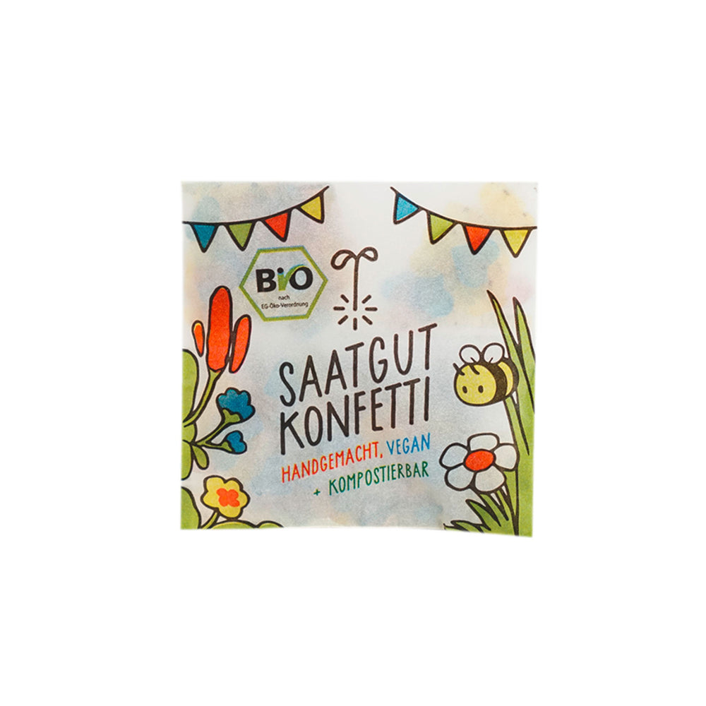 Saatgut Konfetti – einzigart