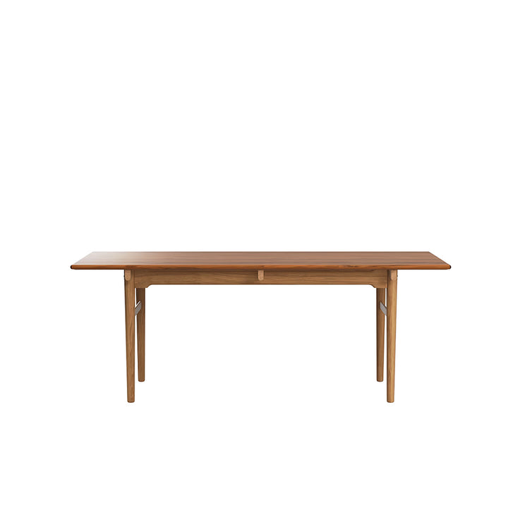 Kampagne Carl Hansen & Søn Dinning Table CH327 Tisch teak/eiche