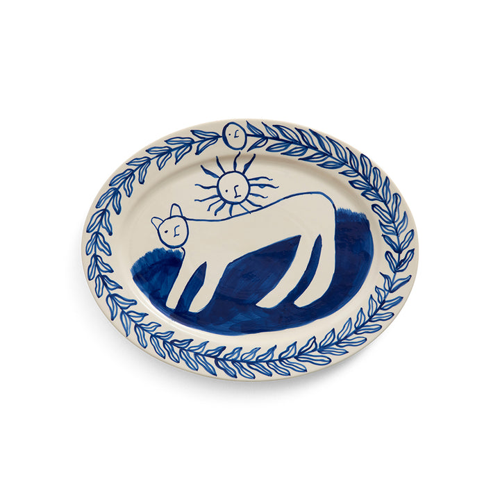 Hay La Pittura Oval Serving Platter
